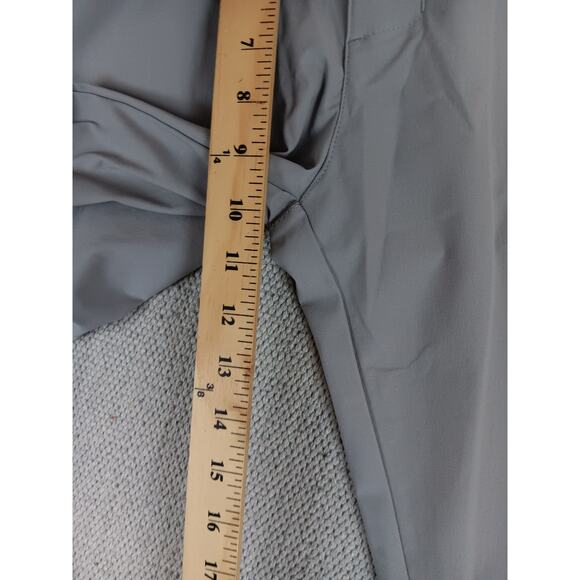 Adidas Golf Go-To 5 Pocket Pants Men 32X34 Gray Tapered Fit Stretch Summer UPF50 - Picture 9 of 11